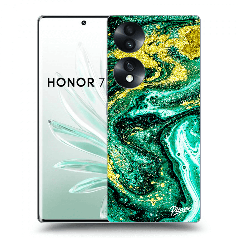 Picasee ULTIMATE CASE pro Honor 70 - Green Gold