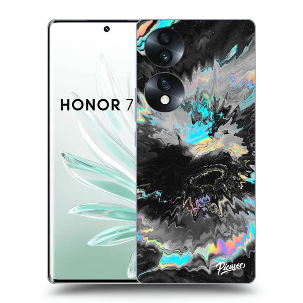 Picasee silikonový průhledný obal pro Honor 70 - Magnetic