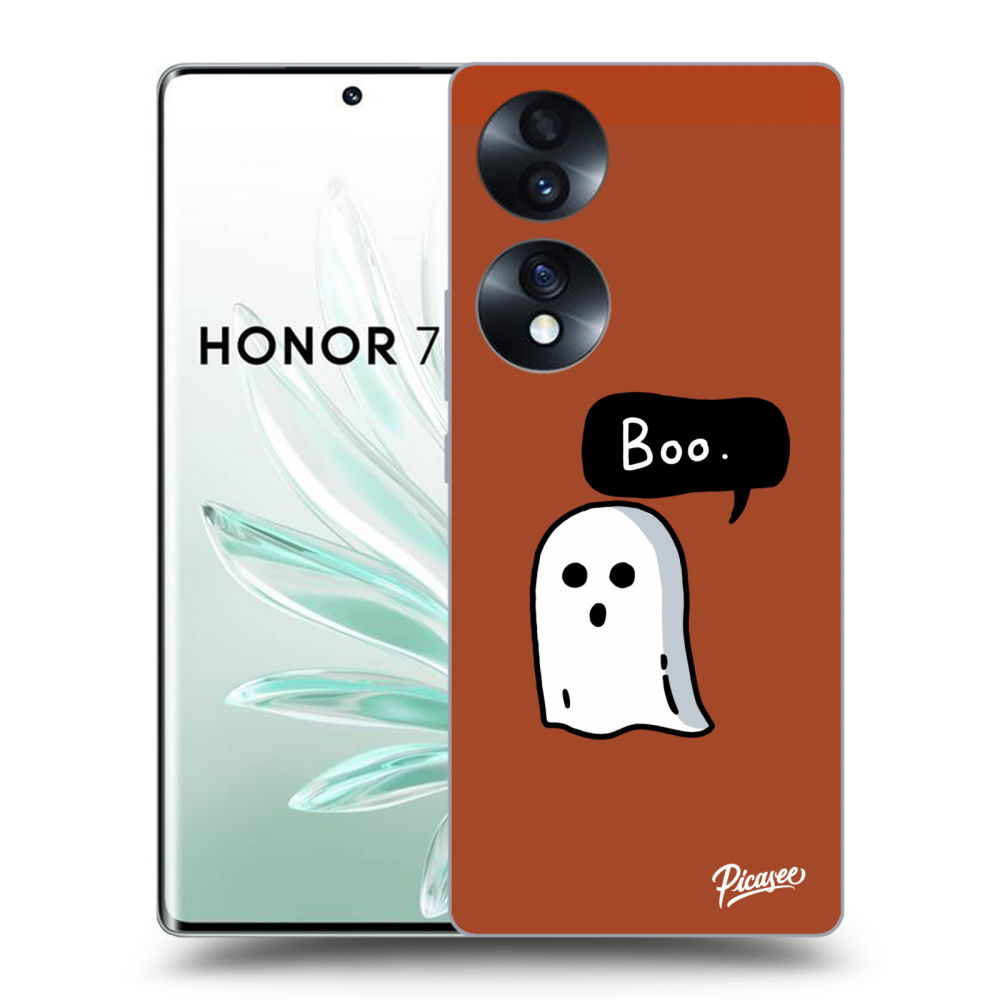 Picasee silikonový průhledný obal pro Honor 70 - Boo