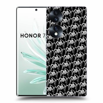 Obal pro Honor 70 - Separ - White On Black 2