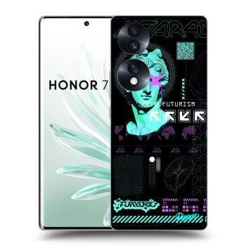 Picasee silikonový průhledný obal pro Honor 70 - RETRO