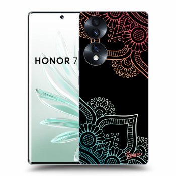 Obal pro Honor 70 - Květinový vzor