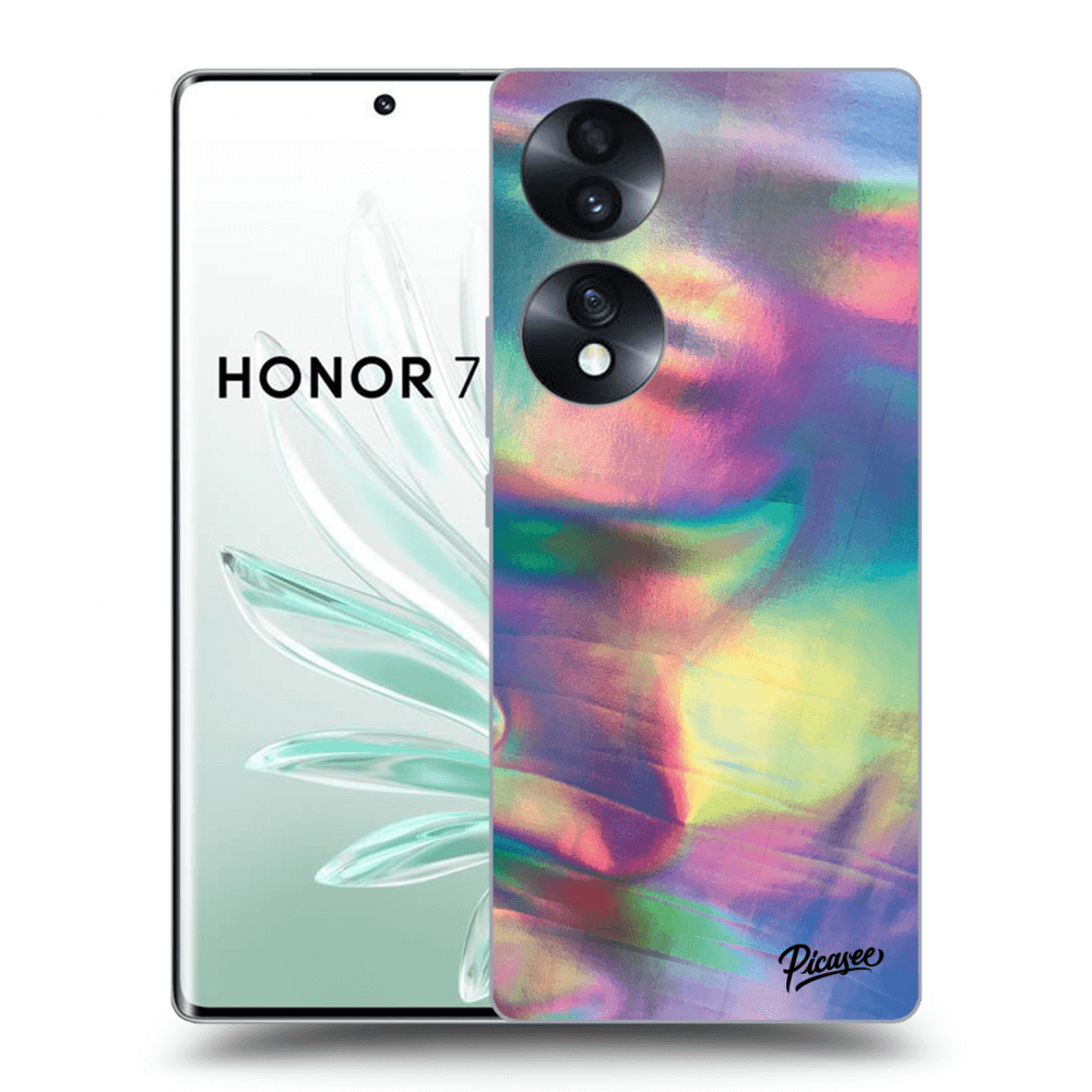 Picasee silikonový průhledný obal pro Honor 70 - Holo
