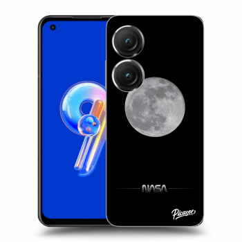 Picasee silikonový průhledný obal pro Asus Zenfone 9 - Moon Minimal