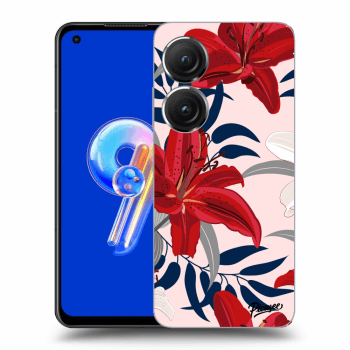 Obal pro Asus Zenfone 9 - Red Lily