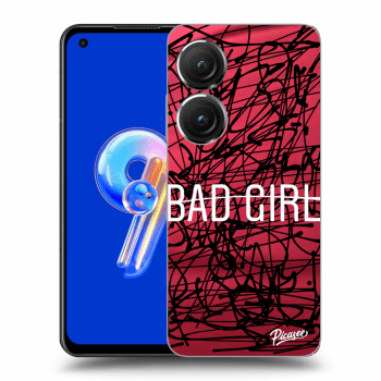 Picasee silikonový průhledný obal pro Asus Zenfone 9 - Bad girl