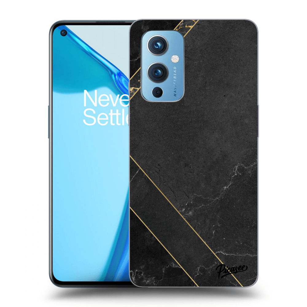 Picasee ULTIMATE CASE pro OnePlus 9 - Black tile