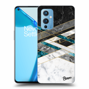 Picasee ULTIMATE CASE pro OnePlus 9 - Black & White geometry