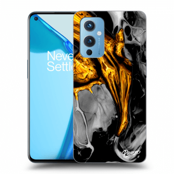 Obal pro OnePlus 9 - Black Gold