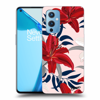 Obal pro OnePlus 9 - Red Lily