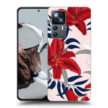 Obal pro Xiaomi 12T - Red Lily