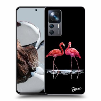 Picasee ULTIMATE CASE pro Xiaomi 12T Pro - Flamingos couple