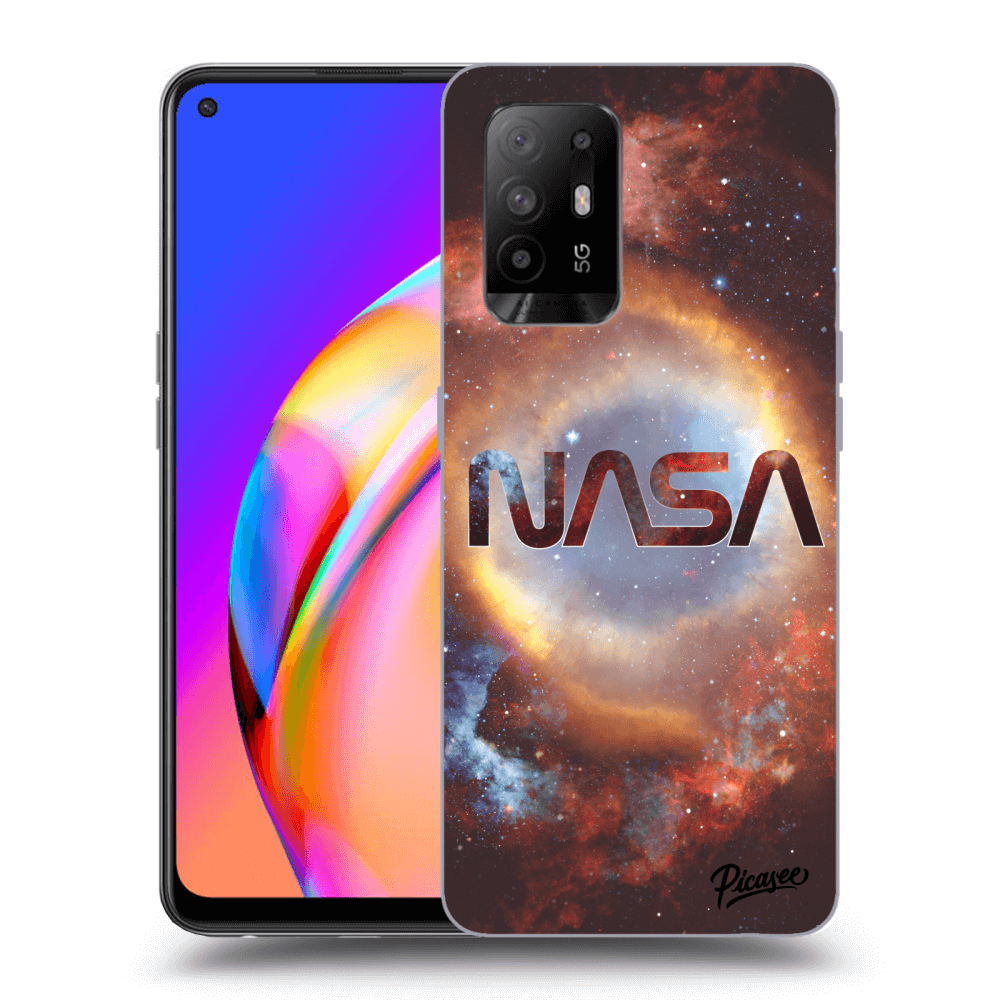 Picasee silikonový černý obal pro OPPO A94 5G - Nebula