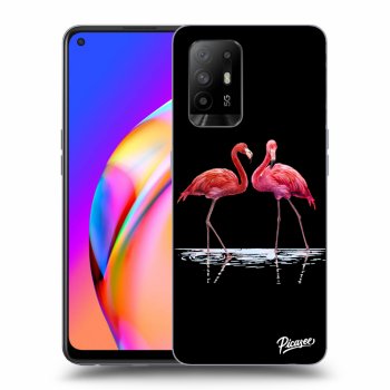 Picasee ULTIMATE CASE pro OPPO A94 5G - Flamingos couple