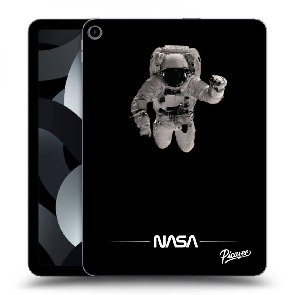 Silikonový černý Obal Pro Apple IPad 10,9 2022 (10.generace) - Astronaut Minimal