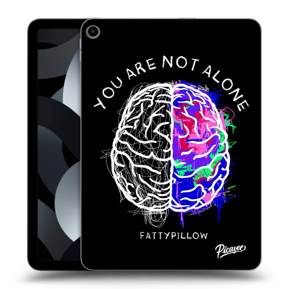 Picasee silikonový průhledný obal pro Apple iPad 10,9" 2022 (10.generace) - Brain - White