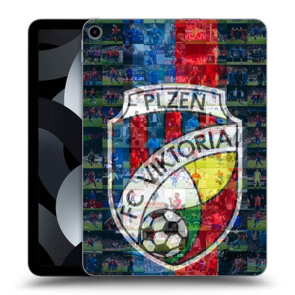 Picasee silikonový průhledný obal pro Apple iPad 10,9" 2022 (10.gen.) - FC Viktoria Plzeň A