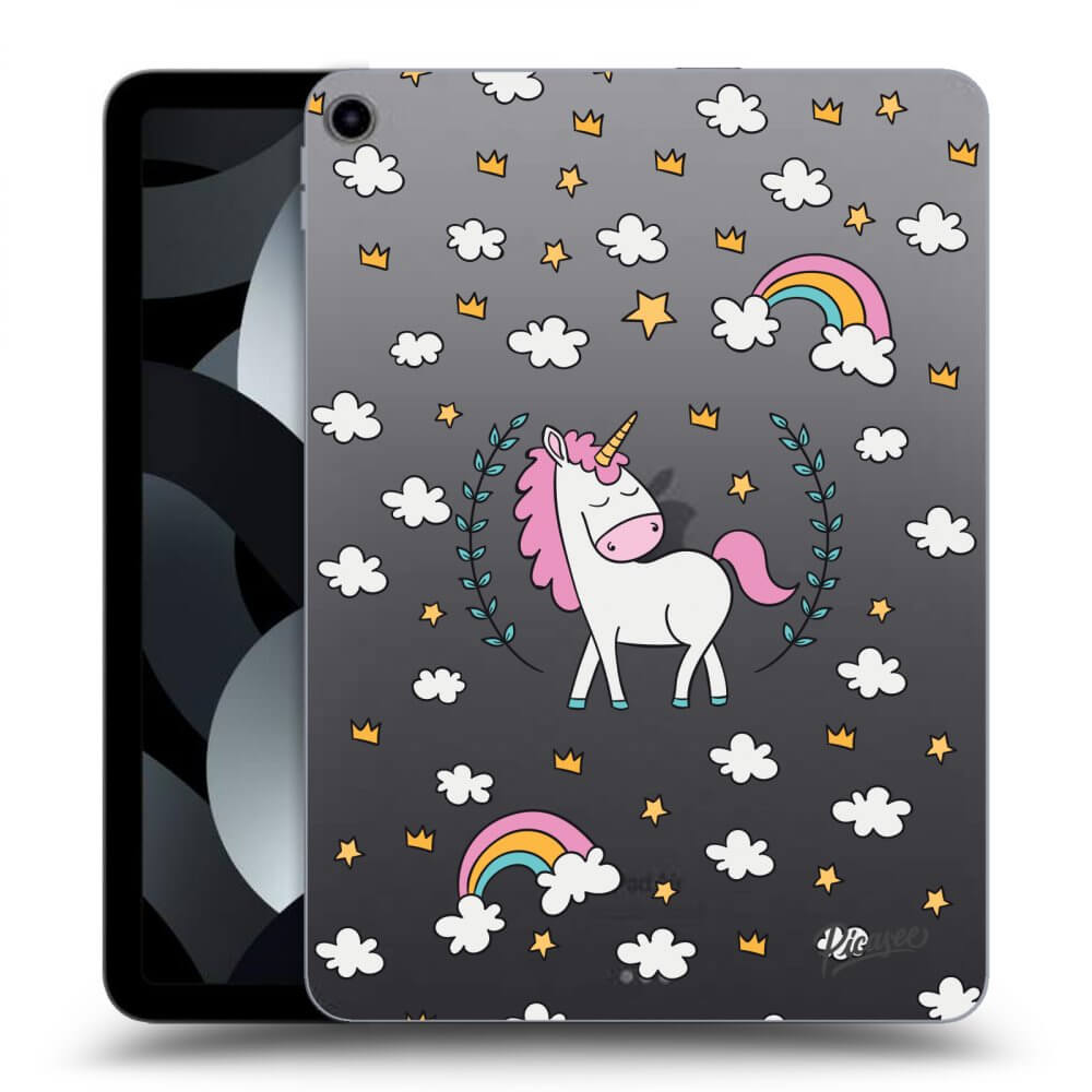 Picasee silikonový průhledný obal pro Apple iPad 10,9" 2022 (10.generace) - Unicorn star heaven
