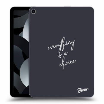 Picasee silikonový průhledný obal pro Apple iPad 10,9" 2022 (10.generace) - Everything is a choice