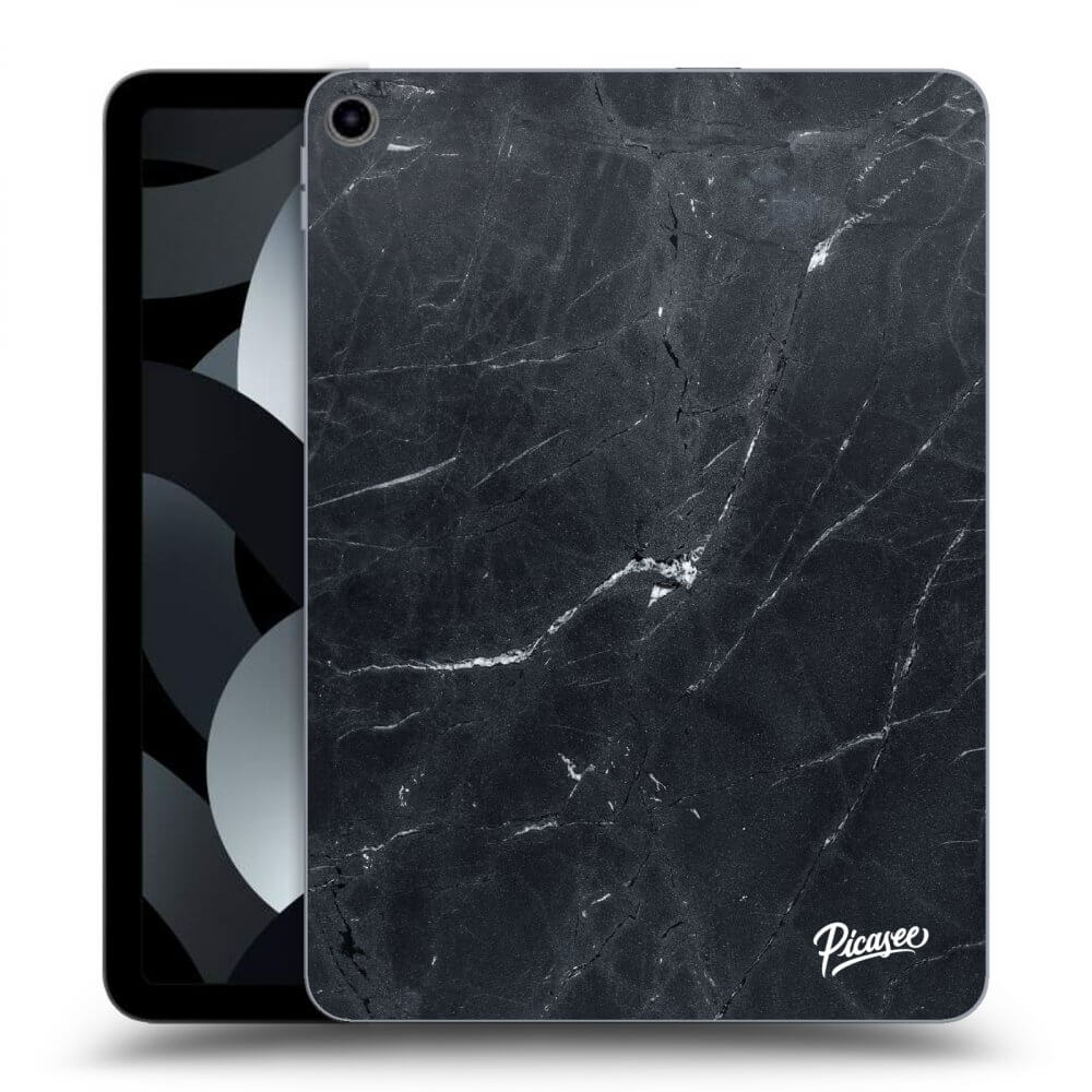 Picasee silikonový průhledný obal pro Apple iPad 10,9" 2022 (10.generace) - Black marble