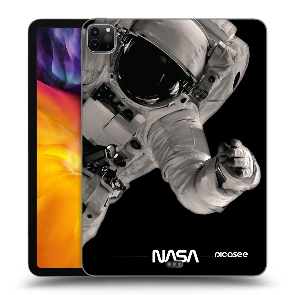 Picasee silikonový černý obal pro Apple iPad Pro 11" 2022 M2 (4.generace) - Astronaut Big