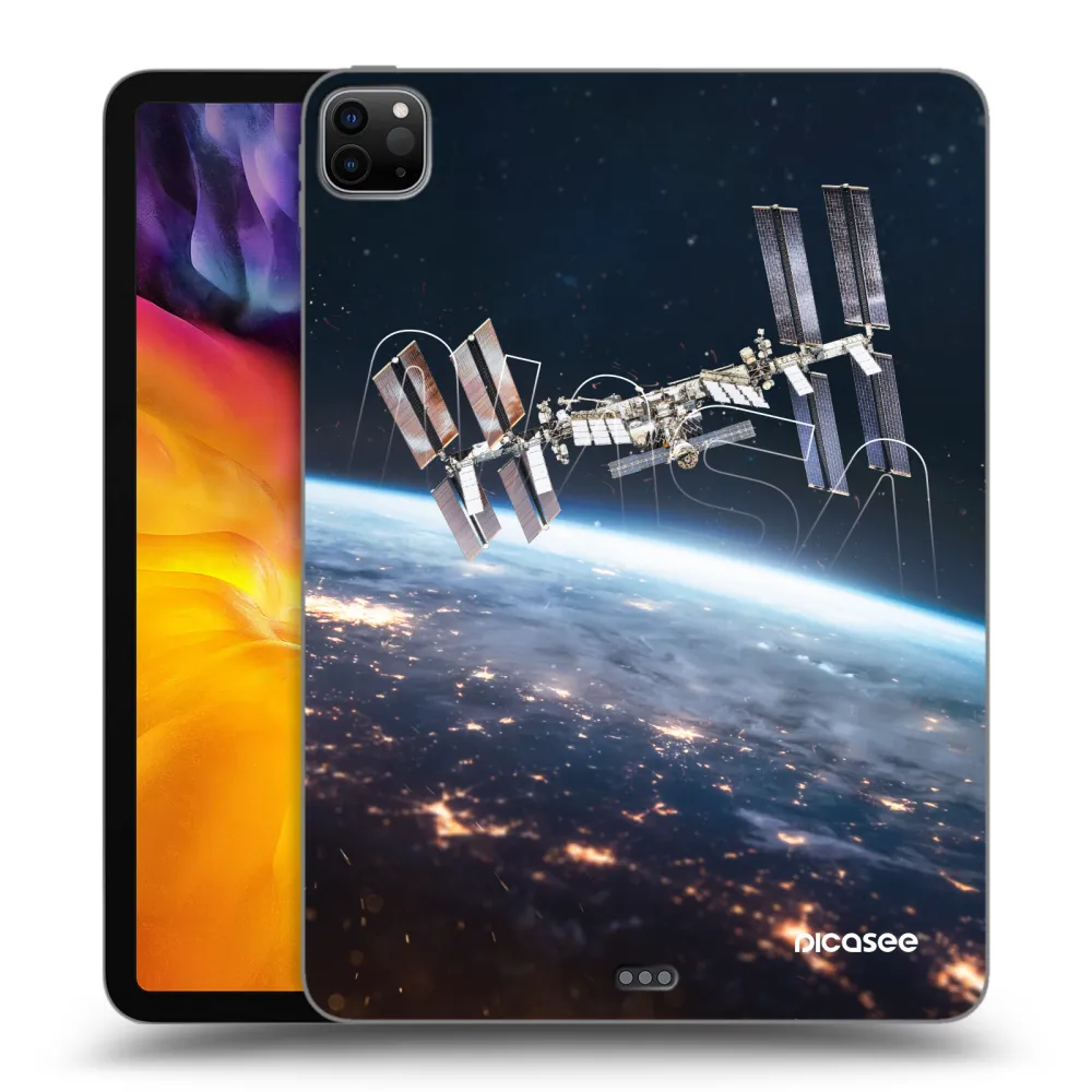 Picasee silikonový černý obal pro Apple iPad Pro 11" 2022 M2 (4.generace) - Station