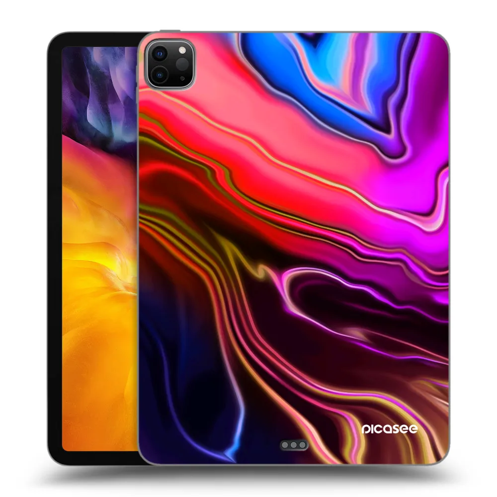 Picasee silikonový černý obal pro Apple iPad Pro 11" 2022 M2 (4.generace) - Electric