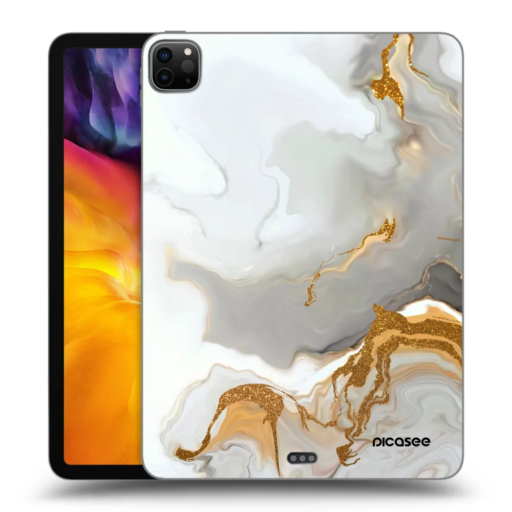 Picasee silikonový černý obal pro Apple iPad Pro 11" 2022 M2 (4.generace) - Her