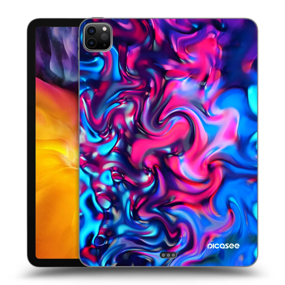 Picasee silikonový černý obal pro Apple iPad Pro 11" 2022 M2 (4.generace) - Redlight