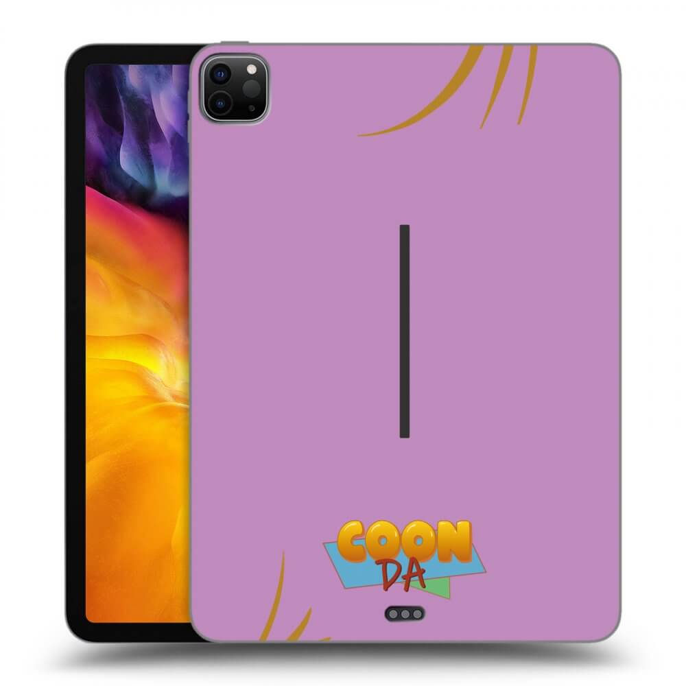 Picasee silikonový černý obal pro Apple iPad Pro 11" 2022 M2 (4.generace) - COONDA růžovka