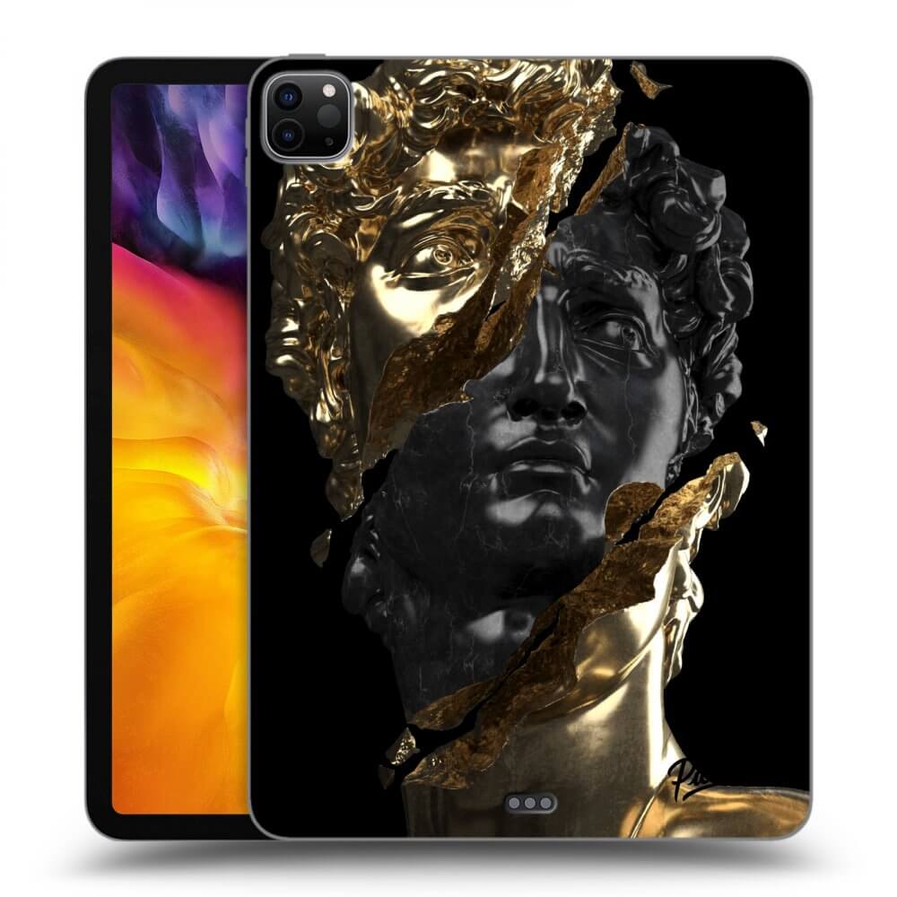 Picasee silikonový černý obal pro Apple iPad Pro 11" 2022 M2 (4.generace) - Gold - Black