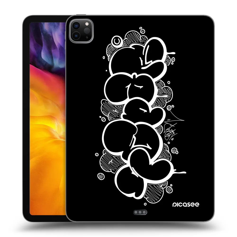 Picasee silikonový černý obal pro Apple iPad Pro 11" 2022 M2 (4.generace) - Throw UP