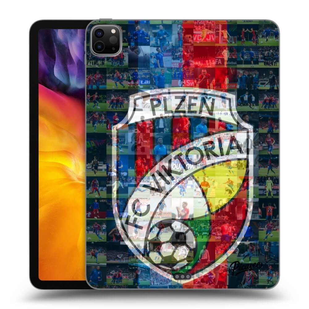Picasee silikonový černý obal pro Apple iPad Pro 11" 2022 M2 (4.generace) - FC Viktoria Plzeň A