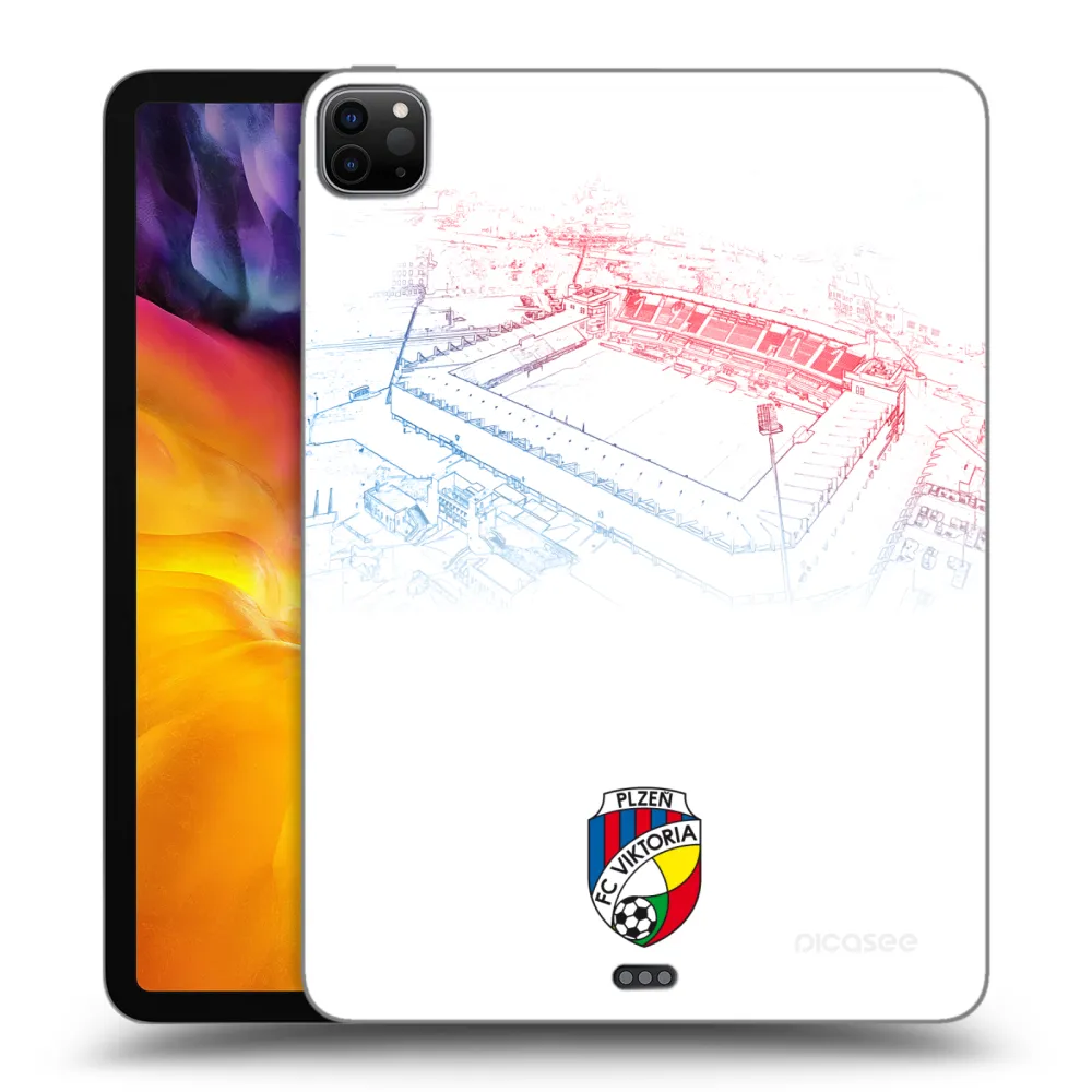 Picasee silikonový černý obal pro Apple iPad Pro 11" 2022 M2 (4.generace) - FC Viktoria Plzeň C
