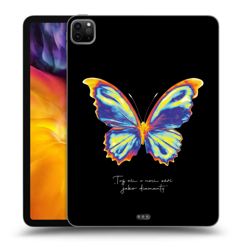 Picasee silikonový černý obal pro Apple iPad Pro 11" 2022 M2 (4.generace) - Diamanty Black