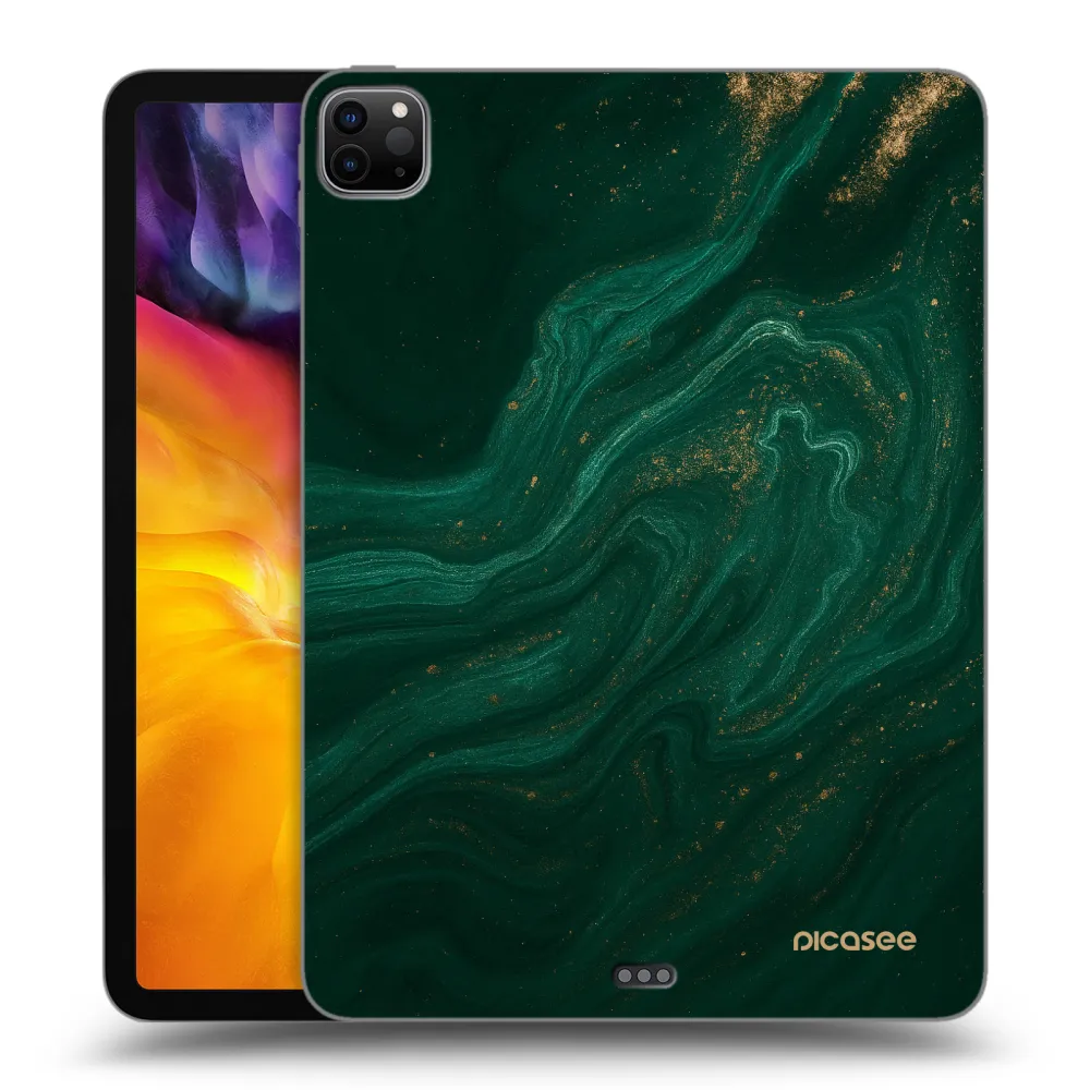 Picasee silikonový černý obal pro Apple iPad Pro 11" 2022 M2 (4.generace) - Green