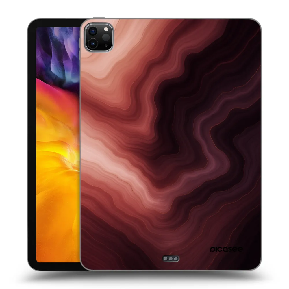Picasee silikonový černý obal pro Apple iPad Pro 11" 2022 M2 (4.generace) - Rouge