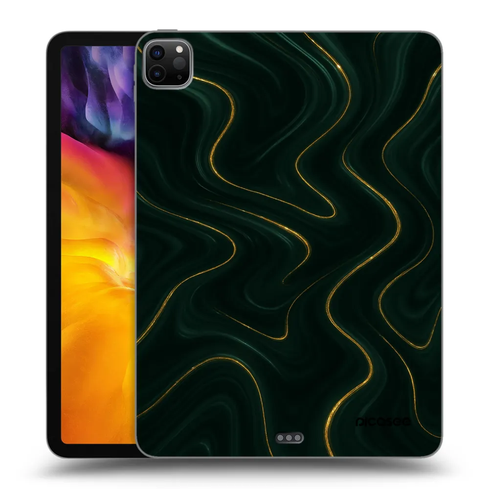 Picasee silikonový černý obal pro Apple iPad Pro 11" 2022 M2 (4.generace) - Vawes