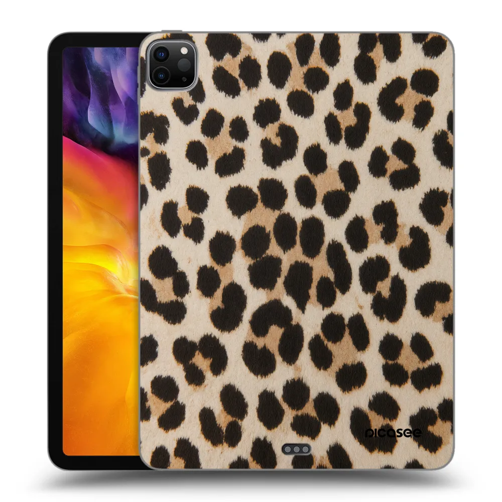 Picasee silikonový černý obal pro Apple iPad Pro 11" 2022 M2 (4.generace) - Brown Tiger
