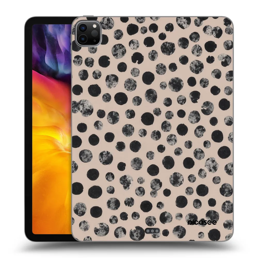 Picasee silikonový černý obal pro Apple iPad Pro 11" 2022 M2 (4.generace) - Dots