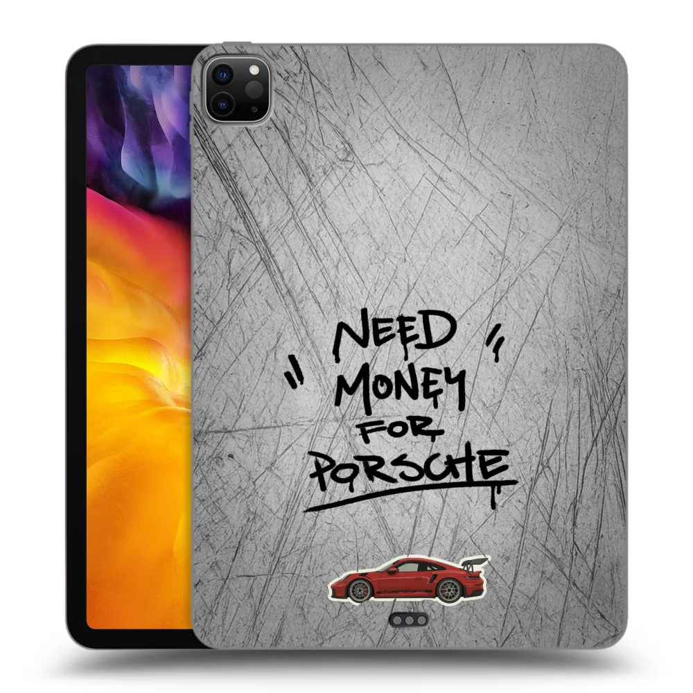 Picasee silikonový černý obal pro Apple iPad Pro 11" 2022 M2 (4.generace) - Grey Drift