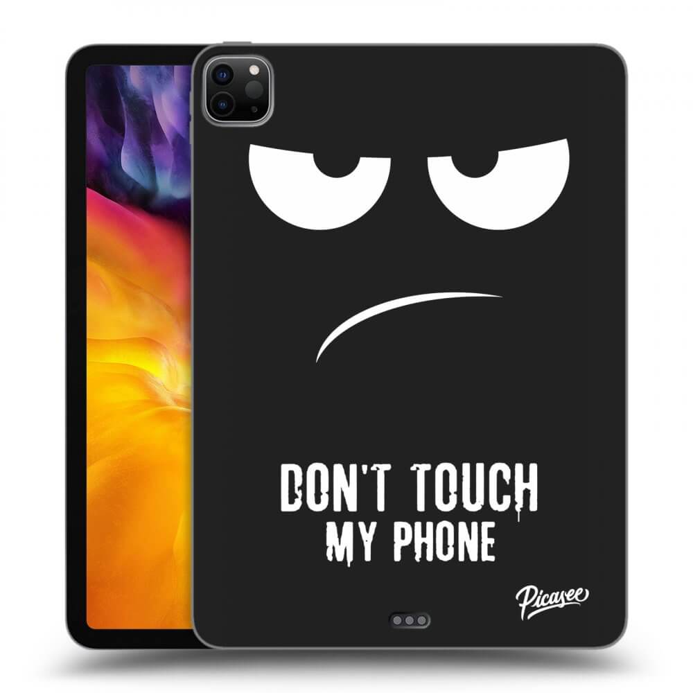 Picasee silikonový černý obal pro Apple iPad Pro 11" 2022 M2 (4.generace) - Don't Touch My Phone
