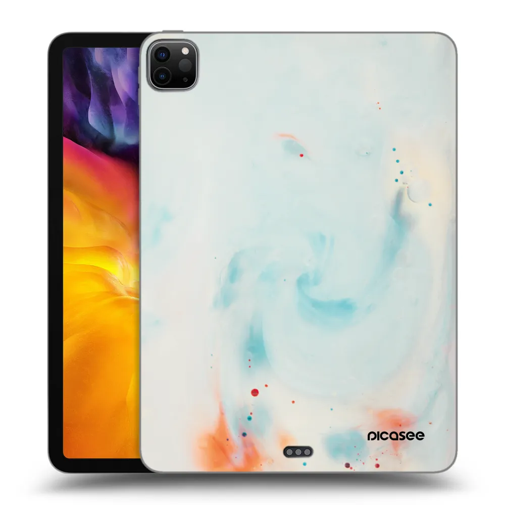 Picasee silikonový černý obal pro Apple iPad Pro 11" 2022 M2 (4.generace) - Splash