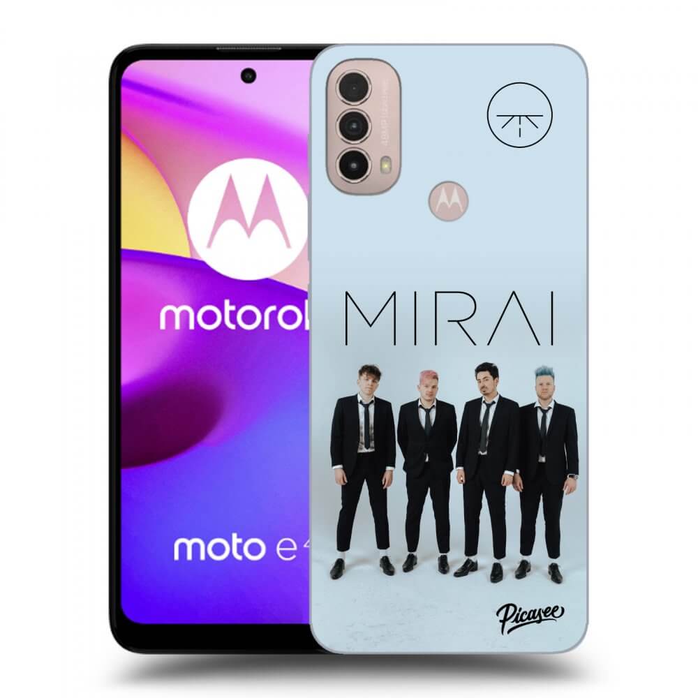 Picasee silikonový černý obal pro Motorola Moto E40 - Mirai - Gentleman 2