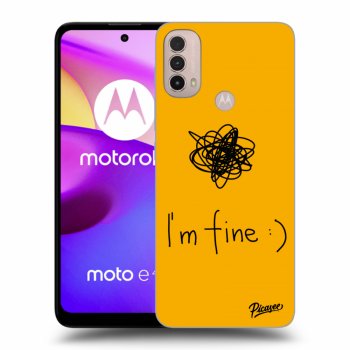 Obal pro Motorola Moto E40 - I am fine