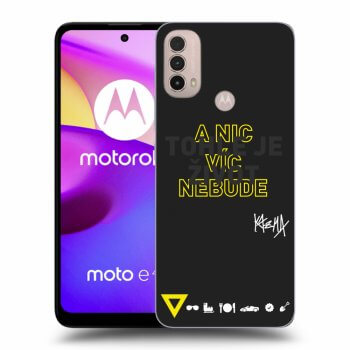 Obal pro Motorola Moto E40 - Kazma - TOHLE JE ŽIVOT A NIC VÍC NEBUDE