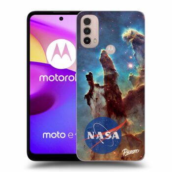 Picasee silikonový černý obal pro Motorola Moto E40 - Eagle Nebula