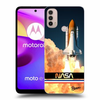 Picasee silikonový černý obal pro Motorola Moto E40 - Space Shuttle