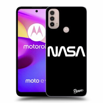 Picasee silikonový černý obal pro Motorola Moto E40 - NASA Basic