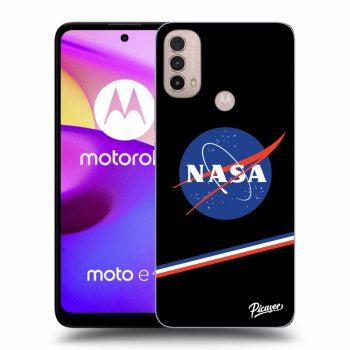 Picasee silikonový černý obal pro Motorola Moto E40 - NASA Original